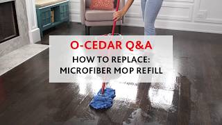 QampA How To Replace the Microfiber Cloth Mop Refill [upl. by Lerner]