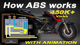 How ABS Works  AntiLock Braking System Explained  Single Channel and Dual Channel [upl. by Eberhard]