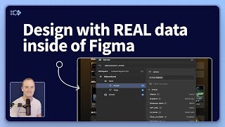 How to design with REAL data in Figma [upl. by Mosnar657]