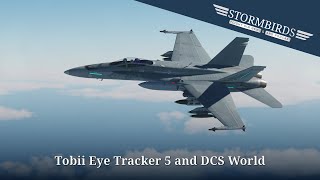 Testing out the Tobii Eye Tracker 5 with DCS World [upl. by Irahcaz]