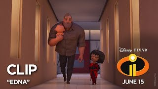 Incredibles 2 Clip  quotEdnaquot [upl. by Struve]