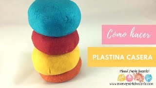 Cómo hacer plastilina casera [upl. by Akeirahs]