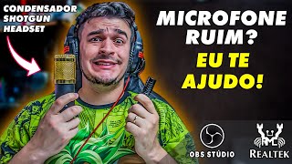 COMO RETIRAR O CHIADO E RUÃDO DO MICROFONE GUIA ATUALIZADO 2021 [upl. by Pizor]