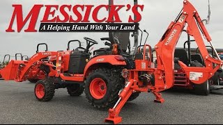 NEW Kubota BX23s BT603 Backhoe removal [upl. by Nilcaj226]