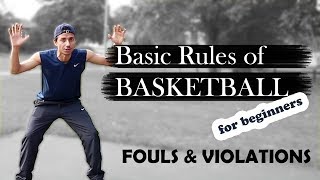 Basic rules of Basketball Fouls amp Violations [upl. by Ragland]