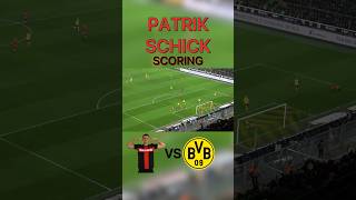 Patrick Schick’s Stunning Goal vs Borussia Dortmund [upl. by Esmeralda541]