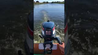 Yamaha 4AC 4hp outboard demo [upl. by Efioa438]