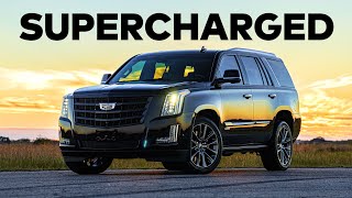 Supercharged Escalade by Hennessey  Customer Delivery [upl. by Lyndy]