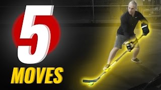 5 Stickhandling Moves that are IMPOSSIBLE TO DEFEND [upl. by Jammie]