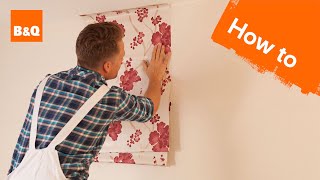 How to hang wallpaper part 2 hanging [upl. by Dalton]