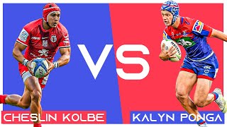 Incredibly Athletic  Cheslin Kolbe Vs Kalyn Ponga  Rugby Union Stepper vs Rugby League Stepper [upl. by Aneelahs282]