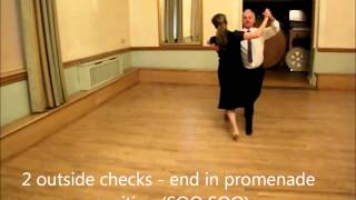 Saunter Together Sequence Dance Walkthrough [upl. by Adiasteb567]