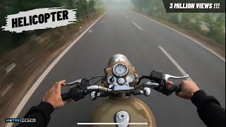 Royal Enfield Classic 500 Pure Sound  Its a Helicopter   Bullet Pure Sound [upl. by Esirahc]