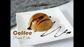 Coffee Panna Cotta  Italian dessert Coffee Panna Cotta Recipe [upl. by Yenittirb]