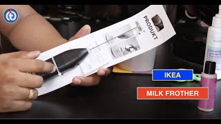 IKEA MILK FROTHER Review amp Battery Installation [upl. by Thurber865]