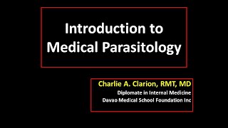 Introduction to Parasitology [upl. by Toffey]