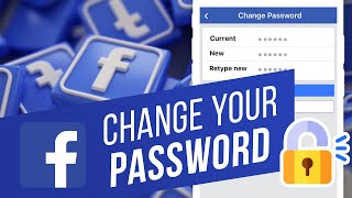 How to Change Your Facebook Password on a Web Browser [upl. by Dodson]