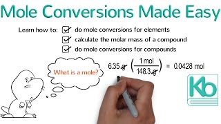 Mole Conversions Made Easy How to Convert Between Grams and Moles [upl. by Ku265]