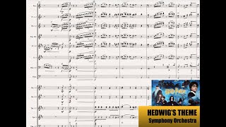 Hedwigs Theme Full Orchestral Score [upl. by Nuahs]