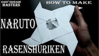 How to make rasenshuriken from paper  Naruto [upl. by Nomyaw]