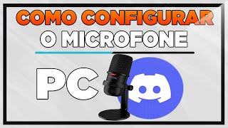 Como Ativar e Configurar Microfone no Discord PC 2025 [upl. by Nalaf72]