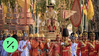 Thailands Newly Crowned King Maha Vajiralongkorn Celebrates Coronation With Elaborate Procession [upl. by Nnaid]