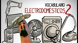 Vocabulario electrodomesticos en español vocabulario de la casa [upl. by Edlihtam732]