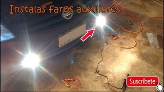 Como conectar faros de niebla tipo originales sin relevador [upl. by Chader]