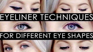 HOW TO Eyeliner Techniques For Different Eye Shapes  Milabu [upl. by Bianka]