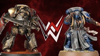 NEW Custodes Vs NEW Space Marines [upl. by Delanie]