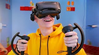 Valve Index VR Headset amp Controllers InDepth Unboxing [upl. by Osmund]