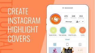 How to Create Instagram Highlight Covers [upl. by Jacquetta]