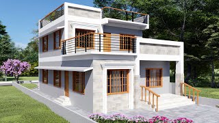 House at Bharatpur Nepal  26  40 MODERN HOUSE DESIGN 2020 [upl. by Wagoner177]