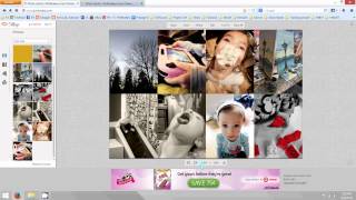 How to create a photo collage for Project Life layout PicMonkey tutorial [upl. by Natek]