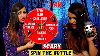 Scary SPIN THE BOTTLE Challenge Dont TRY this [upl. by Odlavso]