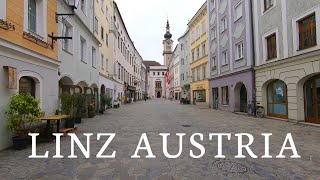 Linz Austria Altstadt  Walking Tour [upl. by Ariec836]