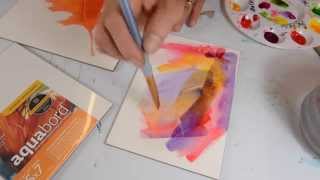 Ampersand Aquabord  Watercolour Painting Panel [upl. by Henry]