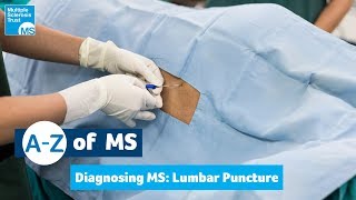 Diagnosing MS  Lumbar puncture [upl. by Merow]