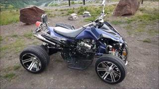 250ccm Racing Quad Atv Speedbird 14 Zoll [upl. by Annahahs]