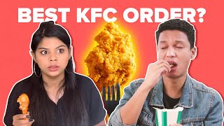 Who Has The Best KFC Order  BuzzFeed India [upl. by Ycal633]