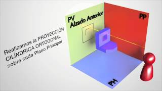 Dibujo Técnico Introducción al Sistema Diédrico [upl. by Sexton]