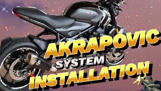 Akrapovic Exhaust System Installation [upl. by Nitniuq]