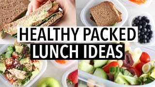 EASY HEALTHY PACKED LUNCH IDEAS  For school or work [upl. by Coy]