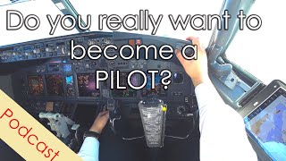 Want to become a PILOT Watch it Pros and Cons of Pilot Job by Captain Cockpit Podcast HD [upl. by Aerdnuahs]