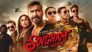 Singham Again Movie in Hindi 2025  Singham Ajay Devgan  Akshay Kumar Tiger Shroff Deepika [upl. by Odraude]