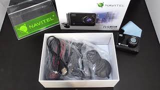 NAVITEL R9 Dual GPS Unboxing autokamery [upl. by Yssirc642]