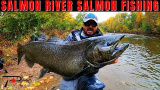 Salmon Fishing New Yorks World Famous Salmon River [upl. by Procto300]