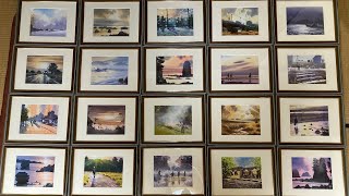 Framing your watercolor paintings [upl. by Larrabee]