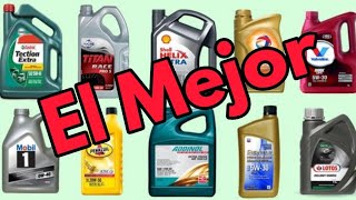 LAS 5 MEJORES MARCAS DE ACEITE PARA MOTOR [upl. by Sukcirdor]