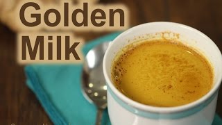 How To Make Golden Milk  Turmeric Benefits  Rockin Robin Cooks [upl. by Enaled312]